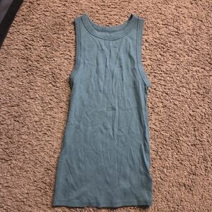 Teal Sleeveless Tank Top